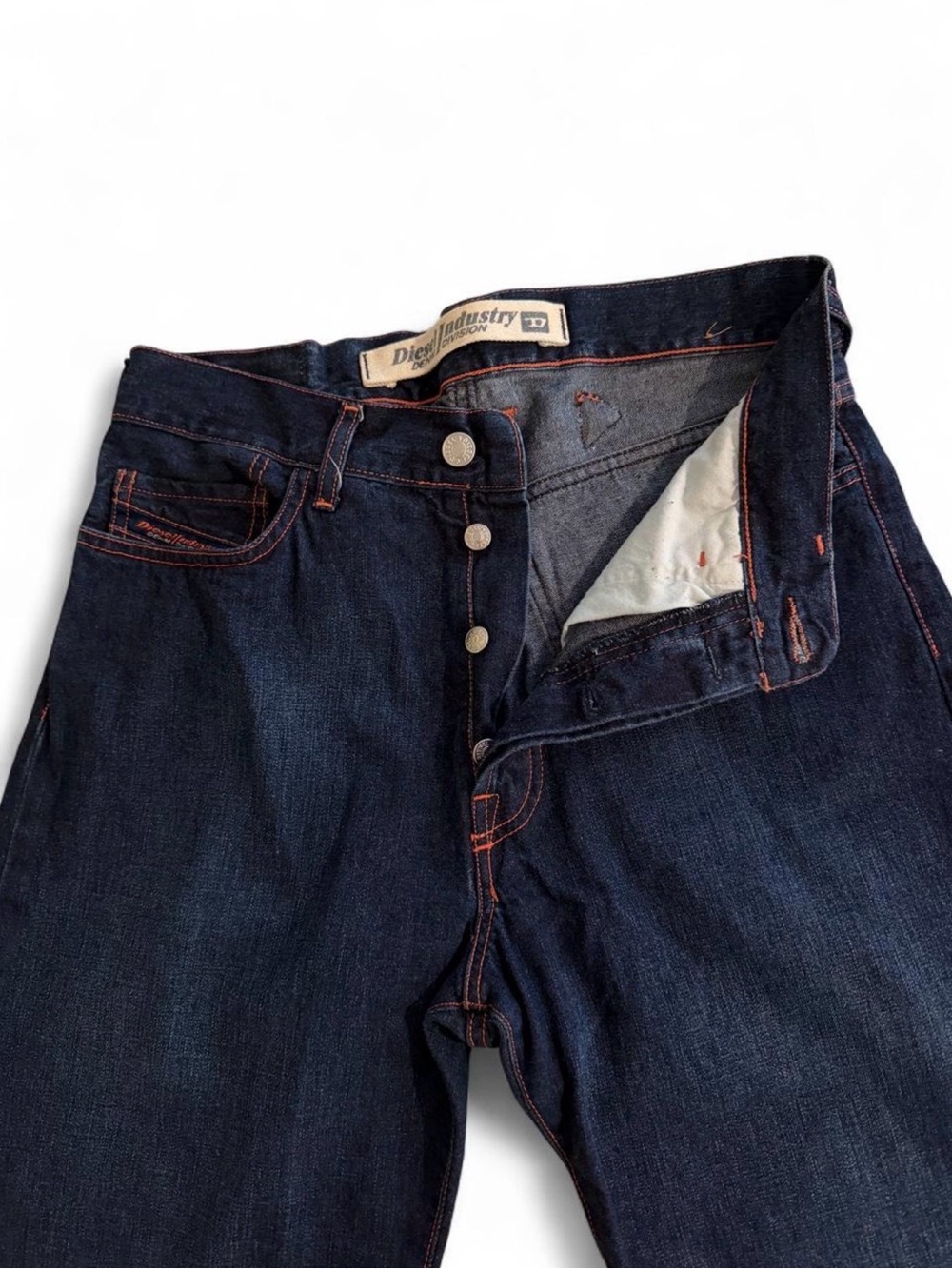 Diesel Women’s Indigo Straight Leg Jeans